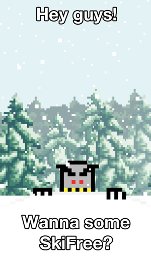 Yeti Run for SkiFree(圖1)-速報App