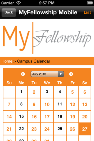 MyFellowship Mobile screenshot 4