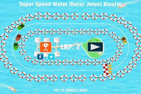 Super Speed Water Motor Jetski Blaster - Best Free Racing Game screenshot 3