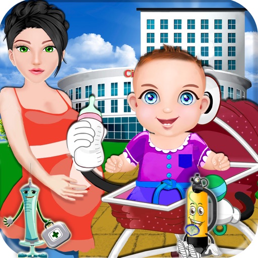 Newborn Hospital Checkup hospital baby games for kids iOS App