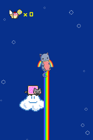 Nyan Cat Rainbow Runner screenshot 4