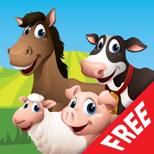 Farm Animal Match Up Game Free iOS App