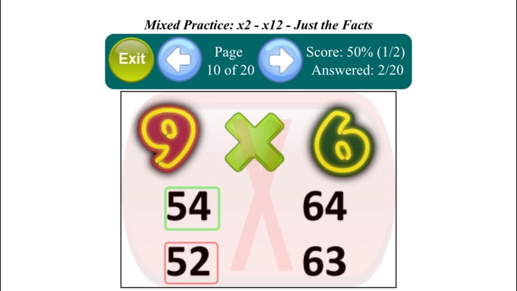 Multiplication Table - Lite Version