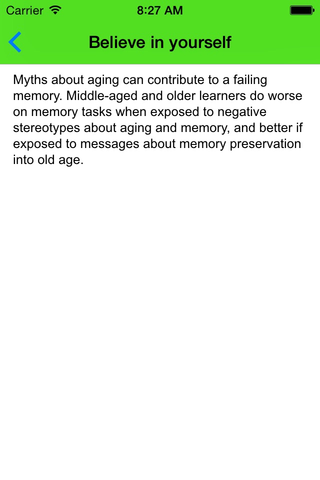 Memory Management - Tips screenshot 4