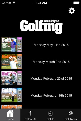 Golfing Weekly screenshot 2