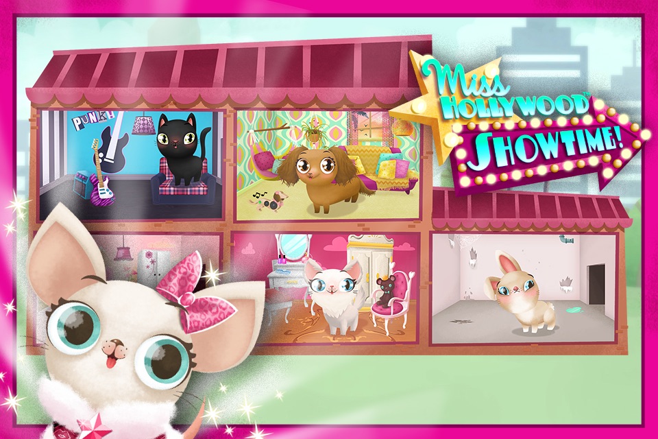 Miss Hollywood Showtime Pet House  Makeover  Online Game 