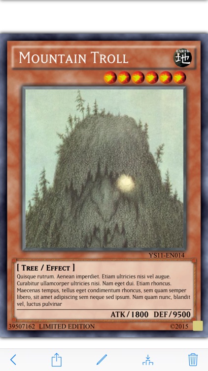 Card Creator for Yugioh