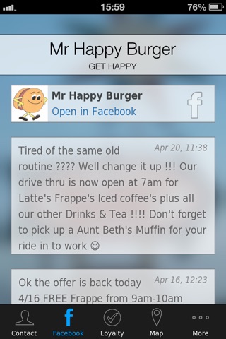 Mr Happy Burger screenshot 2