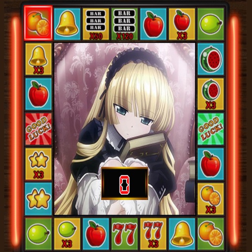 777 Lucky Girl Machines with Fresh Fruit Themed HD Games icon