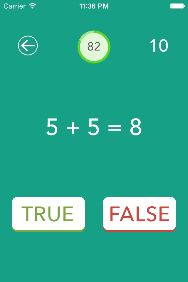 1s Speed Math screenshot 4