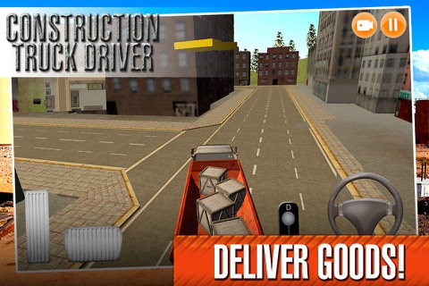 Construction Truck Driver 3D screenshot 3