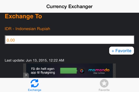 Currency Exchanger screenshot 3