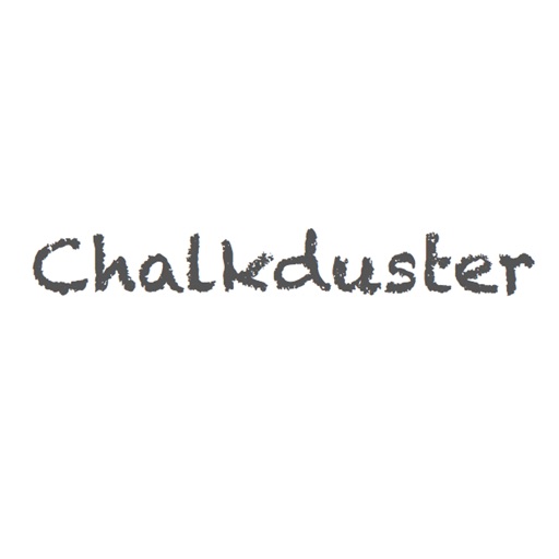 Keyboard of Chalkduster Font: Artistic Style Keys for iOS 8 icon