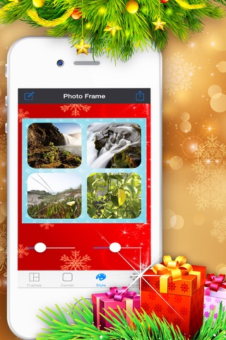 Christmas Photo Collage Maker - Swag Selfies With Pic Frame Ex Effects screenshot 4