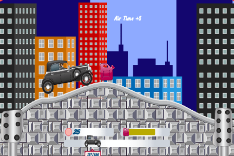 Vintage Cars Mountain Climb Game screenshot 2