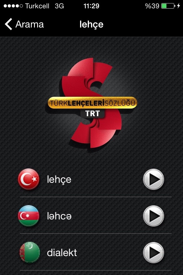 TRT Türk Lehçeleri Sözlüğü screenshot 2