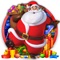 Santa in Candy Land