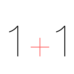 1+1 Calculator for the iPad