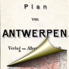 Антверпен (1908). Историческая карта.