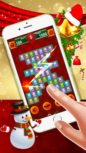 Gummy Bear Crush : - The free match3 puzzles game for Christ(圖2)-速報App