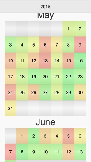 Emotional Calendar