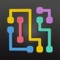 draw Flow is a simple logic puzzle involving using your brain to find the good paths to connect dots in a grid