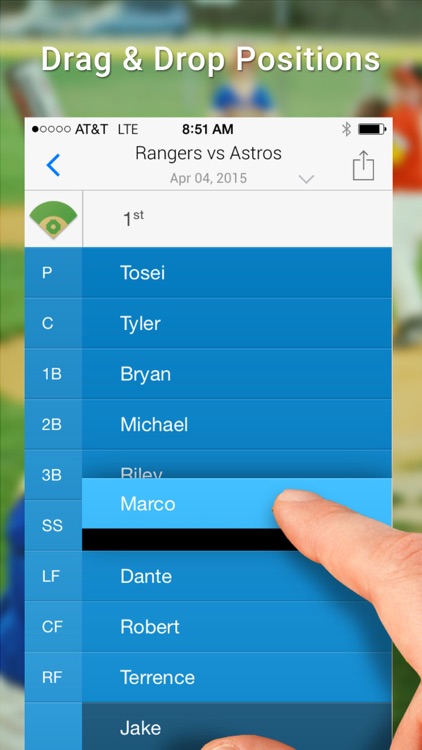 Lineup Baseball - Youth Coach Edition