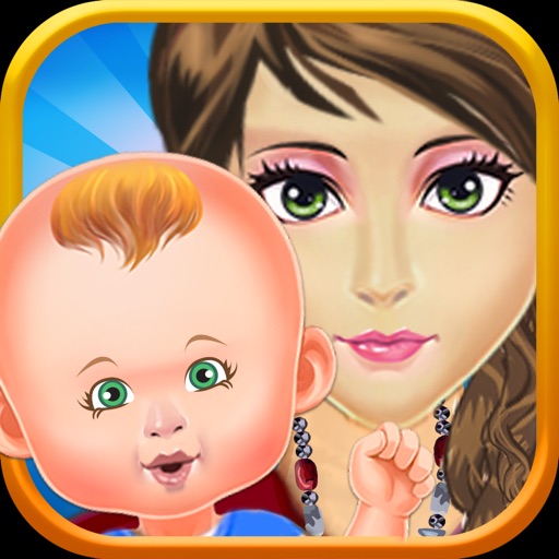 Newborn Super Baby Clinic – Baby Care and Hospital Game Icon