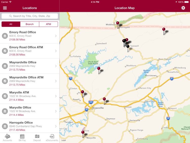 First Century Bank Mobile Banking for iPad screenshot-4