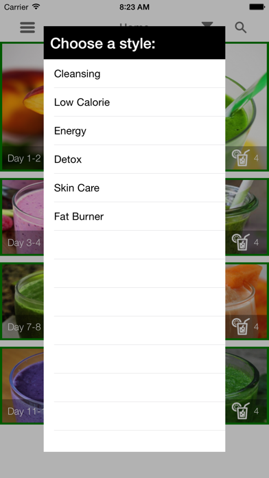 How to cancel & delete 2 Week Raw Smoothie Challenge from iphone & ipad 4
