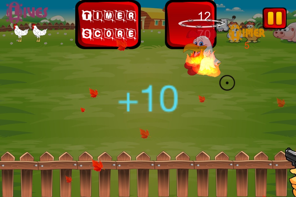 Run Chicken Run - Chicken Shooter Game screenshot 4