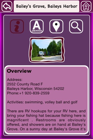 Wisconsin Campgrounds & RV Parks Guide screenshot 3
