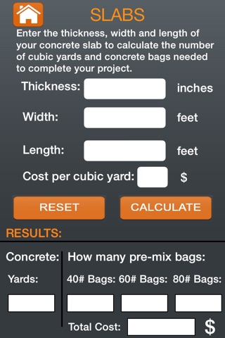 Professional Concrete Calculator screenshot 3