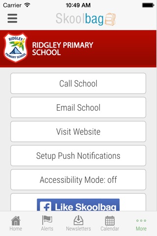 Ridgley Primary School - Skoolbag screenshot 4