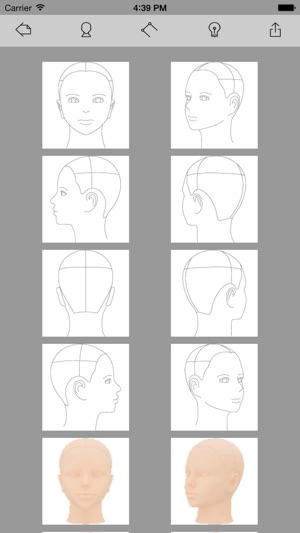 Hair Cut Diagram をapp Storeで