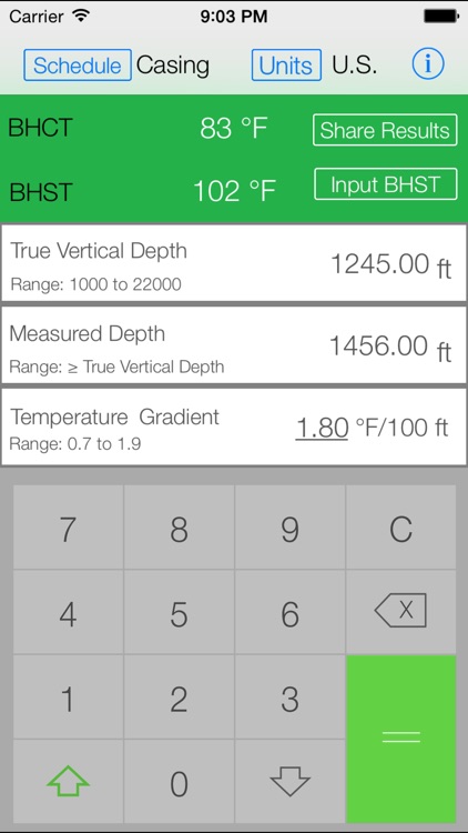 Bottom Hole Temperature