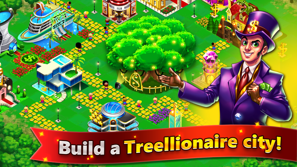 Money Tree City - The Billionaire Town Building Game – (iOS Games) — AppAgg
