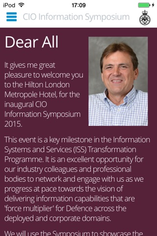 CIO Information Symposium screenshot 3