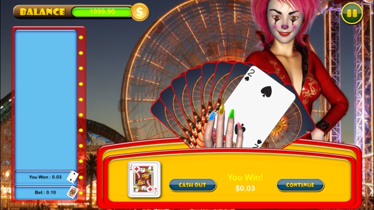 "A+" Evil Carnival HiLo Solitaire Best Classic Social Real Fun Cards Game With Friends Pro