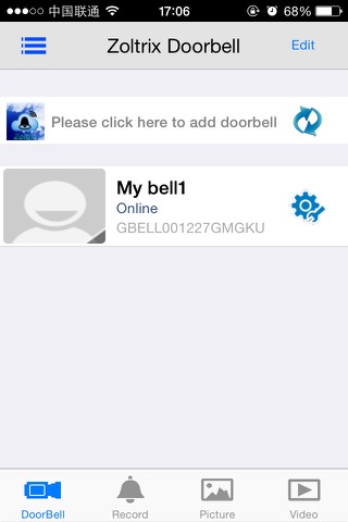 Zoltrix Doorbell screenshot 2