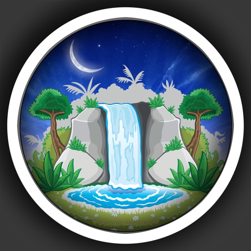 Bed Time Water Fall - White Noise Sleep Sounds icon