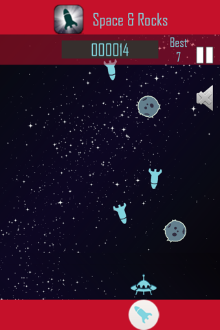 SpaceRocks - avoid spaceship hit rocks space game screenshot 3