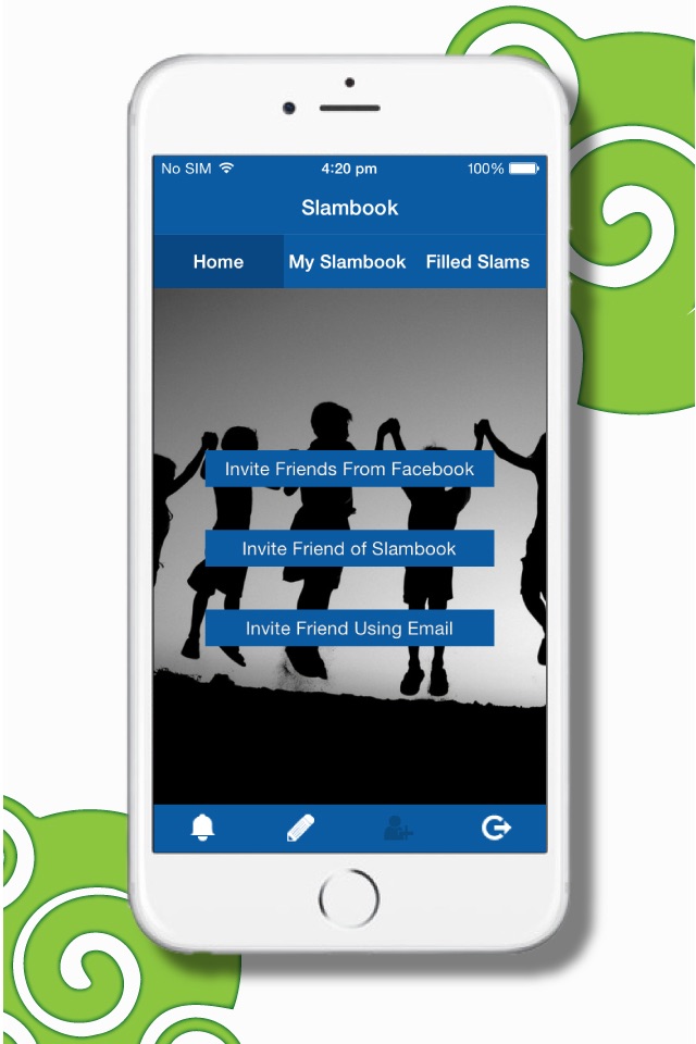 Slambook App screenshot 2