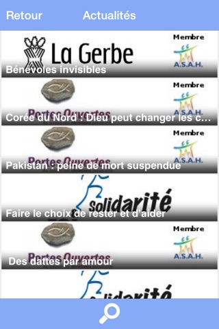 Foi & Solidarité screenshot 2