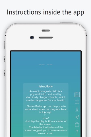 Electro Radar - EMF detector screenshot 4