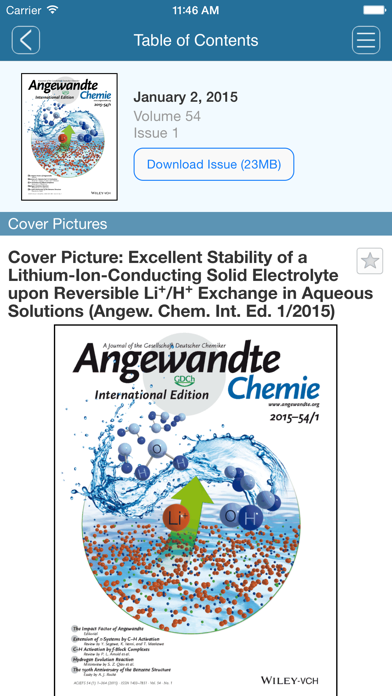 How to cancel & delete Angewandte Chemie International Edition from iphone & ipad 3