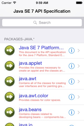 Java SE 16 API Specification screenshot 2