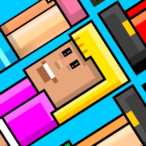 Super Block Builder - Stack Cubes To Create A Pillar Column Icon