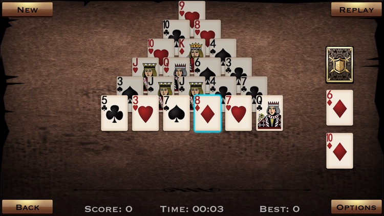 Pyramid Solitaire for iPhone