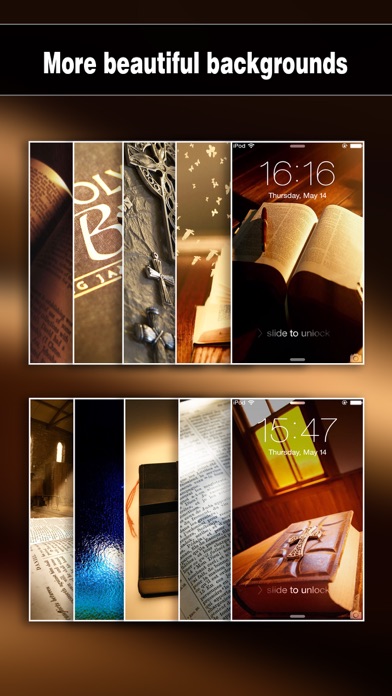 Bible Wallpapers HD - Backgrounds & Lock Screen Maker with Holy Retina Themes for iOS8 & iPhone6 Screenshot